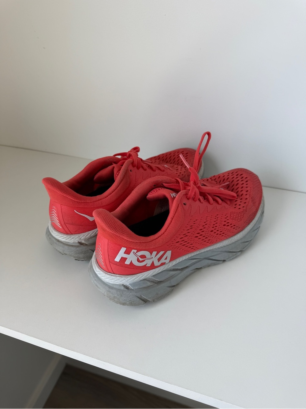 HOKA Women’s Red Running Shoes - Lightweight Comfort